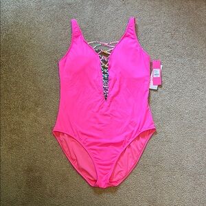 Lilly Pulitzer Pink One Piece Swimsuit